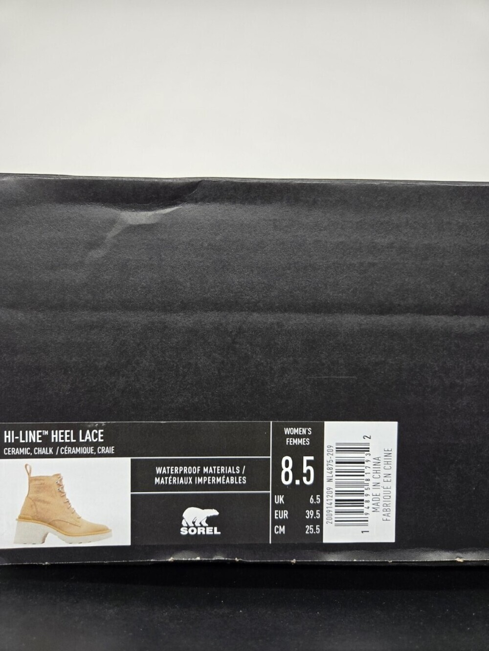 Sorel Women's Hi-Line Waterproof Lace-Up Boot Shoes Size 8.5 - Picture 8 of 8